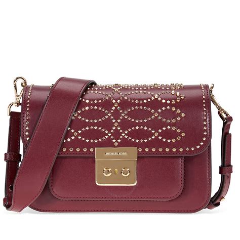 michael kors sloan studded bag|Michael Kors sloan crossbody.